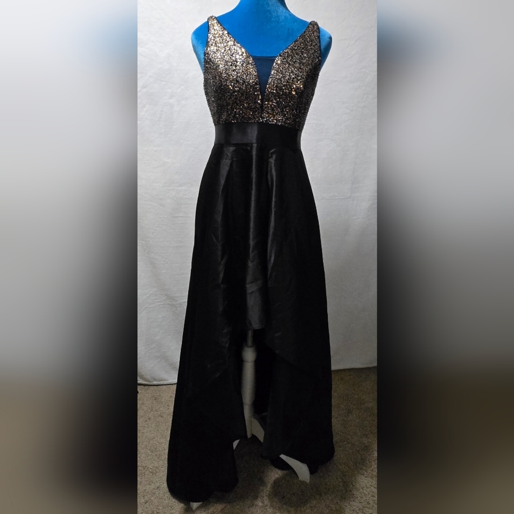 Ever Pretty Black Asymmetrical Dress